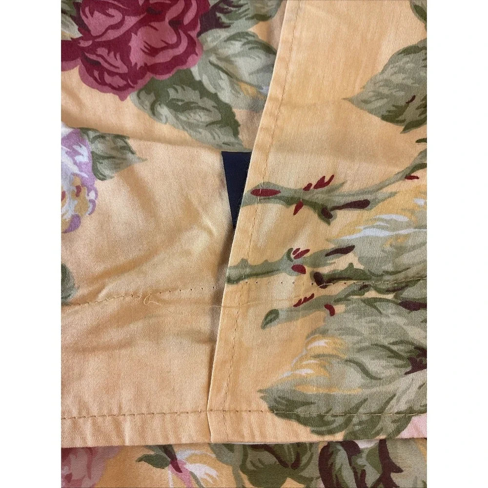 Pair Ralph Lauren Kathleen‎ Standard/Euro Pillow Shams Cotton Sateen